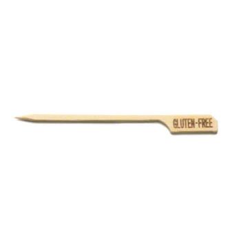 59805 - Tablecraft - BAMP35G - 3 1/2 in Gluten-Free Paddle Pick Product Image
