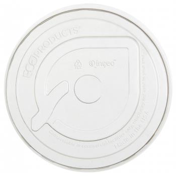 57175 - Eco-Products - EP-FLCC - 9-24 oz GreenStripe® Flat Corn Cold Cup Lids Product Image