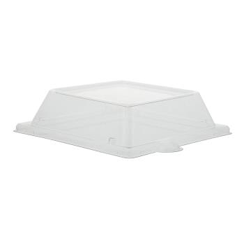 12512 - AmerCare - DPL-66 - 6 in Square Plate Clear Lid Product Image