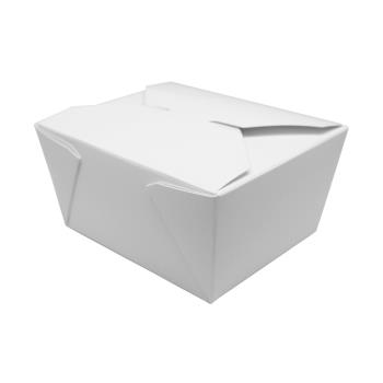57238 - Karat - FP-FTG30W - 30 oz White Fold-To-Go Boxes Product Image