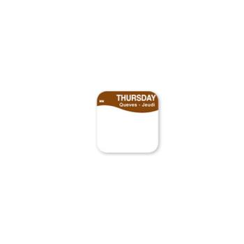 DAY1100874 - DayMark - 1100874 - MoveMark 3/4 in x 3/4 in Thursday Label Product Image