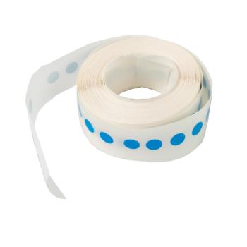 76134 - Ecolab - 11006-01-00 - 1/4 in Blue Monday Day Dot Roll Product Image