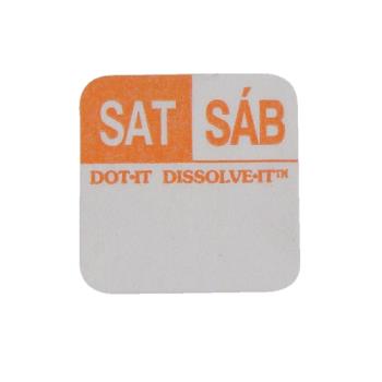 81445 - Franklin - 81445 - Dissolve-It 1 in x 1 in Saturday Label Product Image