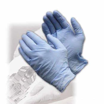 PIN63532PFL - PIP - 63-532PF/L - Blue Powder Free 4 mil Nitrile Gloves (L) Product Image