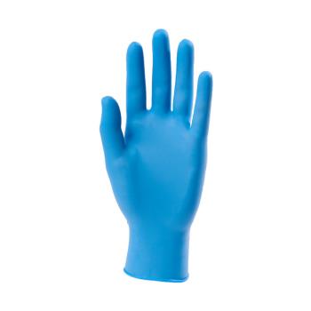 21278 - SureCare - NPFT1050 - Extra Large Powder Free Blue Nitrile Gloves Product Image