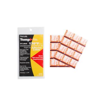 81094 - Taylor Precision - 8752 - TempRite® Dishwasher Temperature Test Labels Product Image