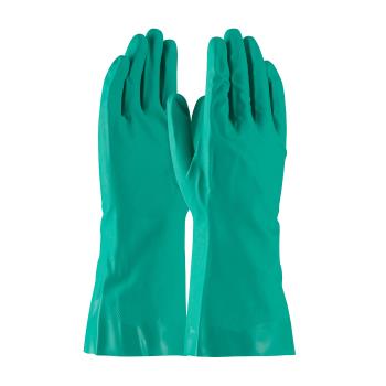 PIN50N160GM - PIP - 50-N160G/M - Medium 13 In Green 16 mil Nitrile Gloves w/ Grip Product Image