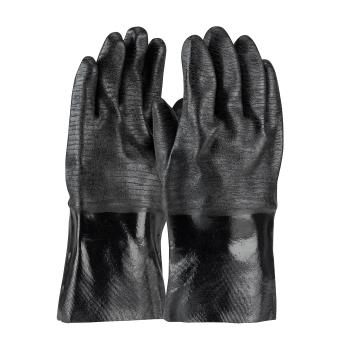 PIN578630R - PIP - 57-8630R - Large 12 In Lined Black Neoprene Coated Gloves w/ Grip Product Image