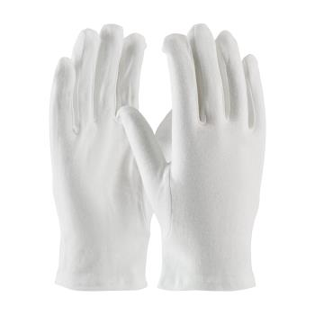 PIN130100WMNZL - PIP - 130-100WMNZ/L - Large White Cotton Dress Gloves w/ Out Stitching Product Image