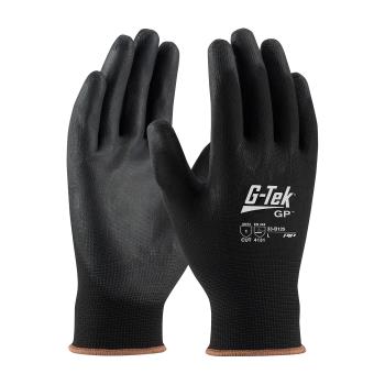 PIN33B125XL - PIP - 33-B125/XL - Large G-Tek Black Urethane Coated Gloves Extra Product Image