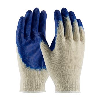 PIN39C120L - PIP - 39-C120/L - Large Blue Economy Grade Latex Coated Gloves Product Image