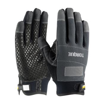 PIN1204500L - PIP - 120-4500/L - Large Torque Workman's Glove w/ Reflective Finger Tape Product Image