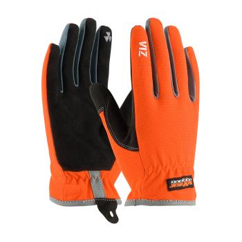 PIN1204600S - PIP - 120-4600/S - Small Viz Workman's Glove w/ Orange Spandex Back Product Image