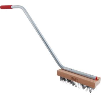 1331172 - Malish - SSGB-01  - Coarse Bristle Broiler/Grill Brush with Handle Product Image
