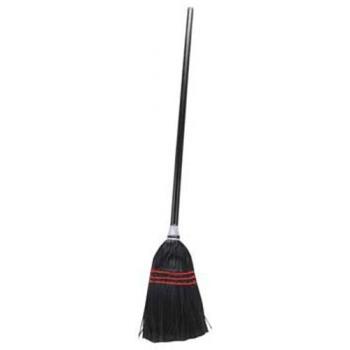 1591076 - ABCO Cleaning Products - T04400-BK - Lobby Broom Black broomstick Product Image