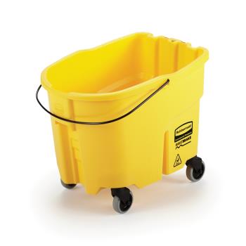 12880 - Rubbermaid - 2064914 - 35 qt Yellow WaveBrake® Mop Bucket Product Image