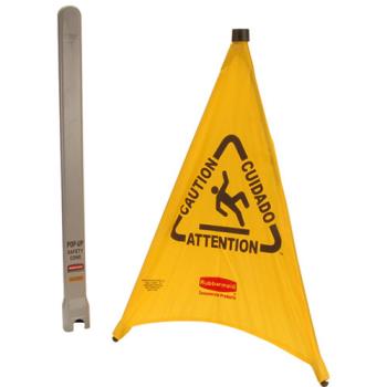 2621148 - Rubbermaid - FG9S0100YEL - Pop-Up Safety Cone 32-1/2" high Product Image