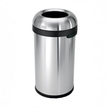 75988 - Simplehuman - CW1407 - 16 gal Bullet Open Trash Can Product Image