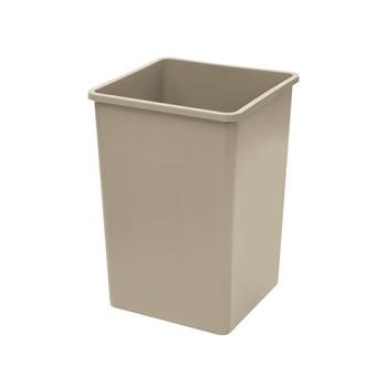 WINPTCS35BE - Winco - PTCS-35BE - 35 gal Beige Trash Can Product Image