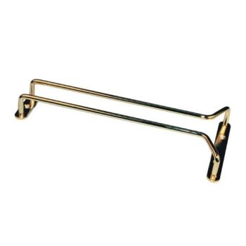 51262 - Winco - GH-24 - 24 in Brass Glass Rack Product Image