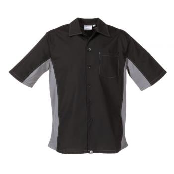 CFWCSMCBLMM - Chef Works - CSMC-BLM-M - Cool Vent Black/Gray Shirt (M) Product Image