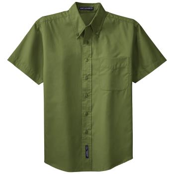 1170CLV2XL - KNG - 1170CLV2XL - 2XL Clover Green Men's Short Sleeve Dress Shirt Product Image