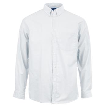1191WHT4XL - KNG - 1191WHT4XL - 4XL Oxford Mens Long Sleeve Dress Shirt Product Image
