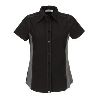CFWCSWCBLMM - Chef Works - CSWC-BLM-M - Women's Cool Vent Black/Gray Shirt (M) Product Image