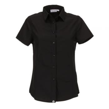 CFWCSWVBLK2XL - Chef Works - CSWV-BLK-2XL - Women's Cool Vent Black Shirt (2XL) Product Image