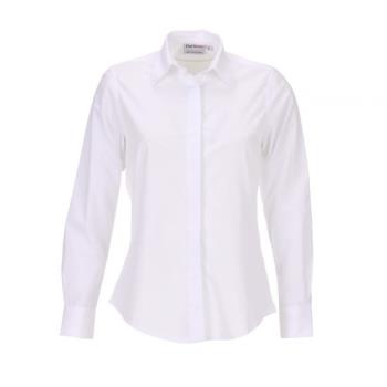 CFWW100WHTXL - Chef Works - W100-WHT-XL - Women's White Dress Shirt (XL) Product Image