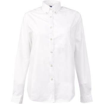 1791WHTM - KNG - 1791WHTM - Med Oxford Womens Long Sleeve Dress Shirt Product Image