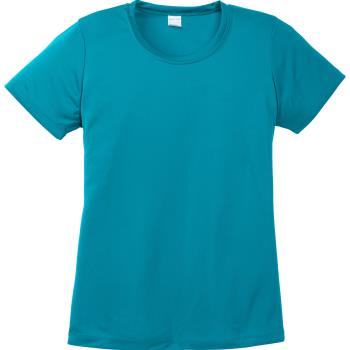 2110TEA4XL - KNG - 2110TEA4XL - 4XL Tropic Blue Women's Short Sleeve Tee Shirt Product Image