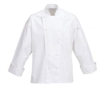 CFWEWCCM40 - Chef Works - EWCC-M-40 - Lyon Executive Chef Coat (M) Product Image