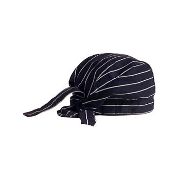 1055BKWH - KNG - 1055BKWH - Black and White Bandana Hat Product Image