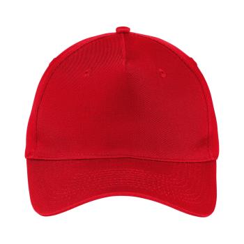 1635RED - KNG - 1635RED - Red 5 Panel Twill Hat Product Image
