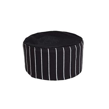 1880CKBK - KNG - 1880CKBK - Striped Mesh Chef Hat Product Image