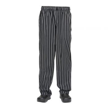81582 - Chef Works - Chalk Stripe Designer Chef Pants (L) Product Image