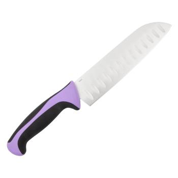 MECM22707PU - Mercer Culinary - M22707PU - 7 in Purple Millennia® Santoku Knife Product Image