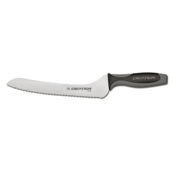 DEXV1639SCPCP - Dexter Russell - V163-9SC-PCP - 9 in Scalloped V-Lo® Offset Bread Knife Product Image