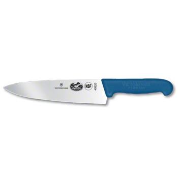 FOR40451 - Victorinox - 5.2062.20 - 8 in Straight Edge Blue Chef Knife Product Image