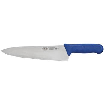 11797 - Winco - KWP-100U - 10 In Blue Chef Knife Product Image