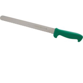 1371305 - Mundial - G5627-10E - 10 in Green Serrated Slicing Knife Product Image