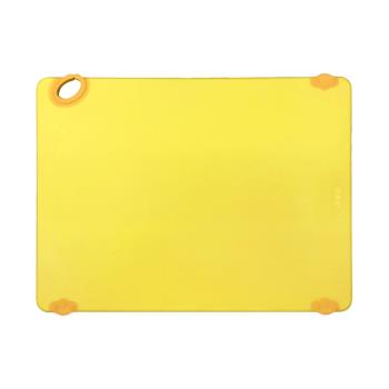 WINCBK1520YL - Winco - CBK-1520YL - 15 in x 20 in x 1/2 in Yellow STATIKboard™ Cutting Board Product Image