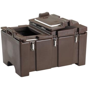 CAM100MPCHL131 - Cambro - 100MPCHL131 - Camcarrier Full Size 8 in Deep Brown Pan Carrier Product Image