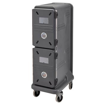12976 - Cambro - PCU1000CP615 - Pro Cart Ultra® 1000 Pan Carrier with 1 Cold and 1 Passive Compartment Product Image