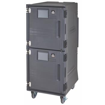 CAMPCUCCSP615 - Cambro - PCUCCSP615 - Pro Cart Ultra™ 110V Tall, Cold Top/Cold Bottom, Food Carrier w/ Security Package Product Image