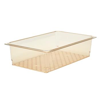 CAM15CLRHP150 - Cambro - 15CLRHP150 - Full Size 5 in Amber H-Pan™ High Heat Food Pan Colander Product Image