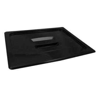 76403 - Cambro - 20CWCH110 - 1/2 Size Black Camwear® Handled Food Pan Cover Product Image