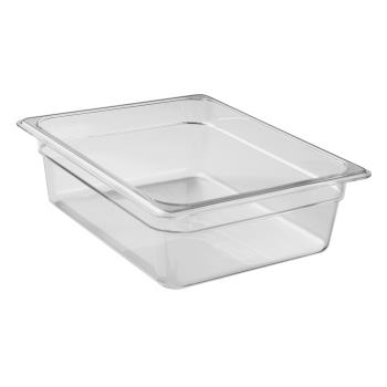 78424 - Cambro - 24CW135 - 1/2 Size 4 in Clear Camwear® Food Pan Product Image