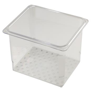78401 - Cambro - 25CLRCW135 - 1/2 Size 5 in Clear Camwear® Colander Food Pan Product Image